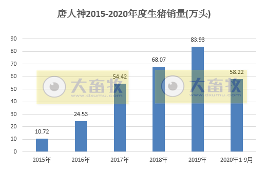 牧原、温氏等13家上市猪企2020年1-9月生猪销售PK，有4家生猪销量已超去年全年水平