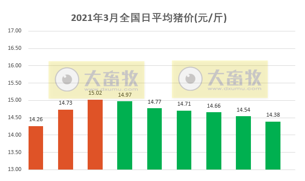 2021.03.09-今日猪价全线飘绿，二元母猪价格上涨，拉网式排查非瘟假苗举报最高可奖3万元，正邦成功培育正邦I系种猪，因生猪影响新五丰去年净利增3倍多和普莱柯去年净利近增1倍