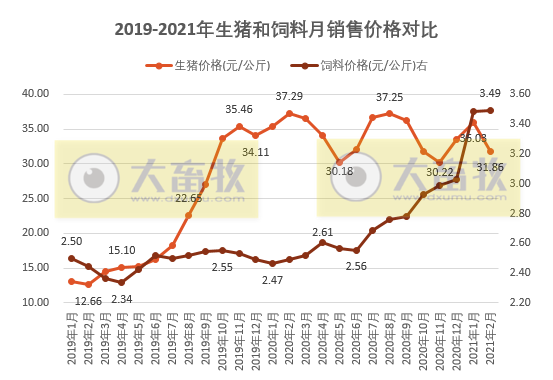 2021年2月生猪行业数据汇总