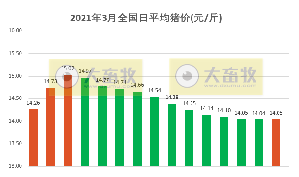 2021.03.15-今日猪价稳中有涨，玉米价涨豆粕价跌，牧原财务数据遭质疑引爆投资圈，生猪股市和期货今日双双下跌