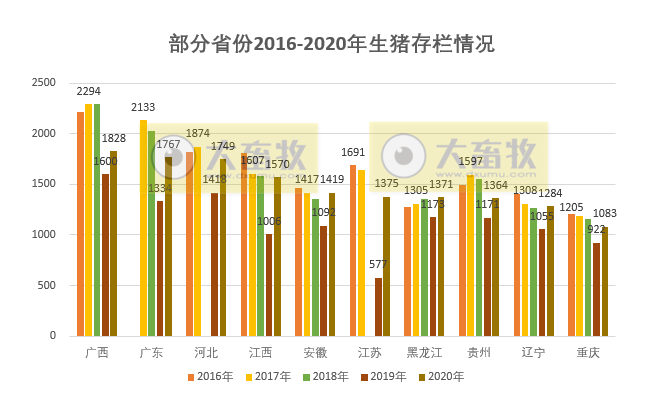 非瘟的影响到底有多大？ 生猪业恢复得如何？2020年全国各省生猪情况