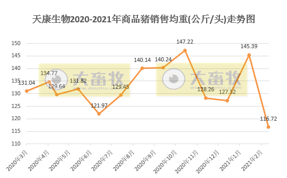 天康1季度生猪销量35.4万头,同比增长128.83%