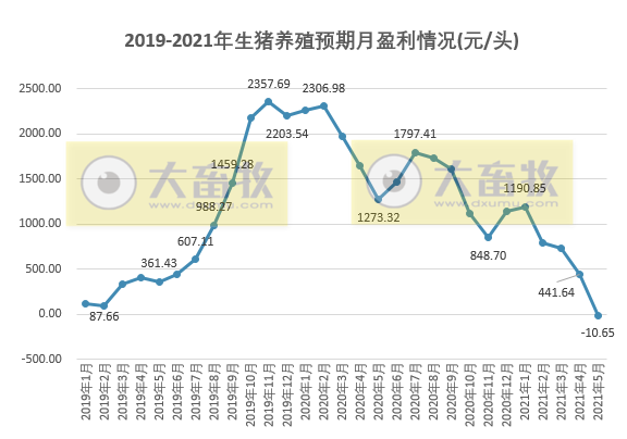 2021年5月生猪行业数据汇总
