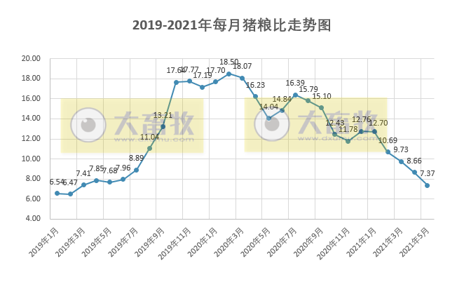 2021年5月生猪行业数据汇总