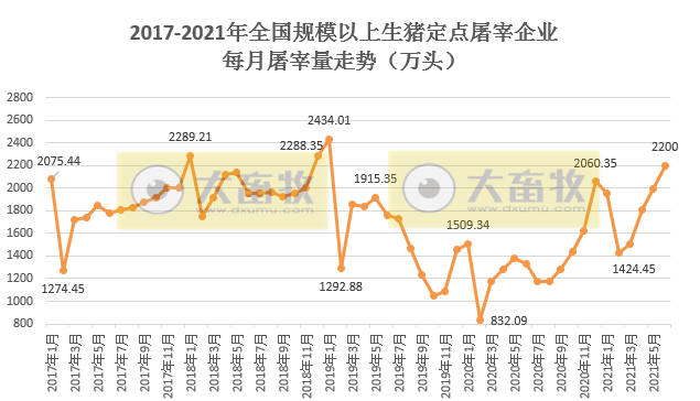 【完整版】2021年6月及上半年生猪行业数据汇总
