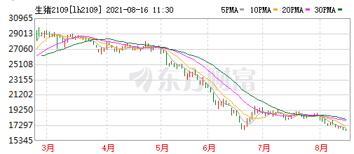 2021.8.16-今日猪价20省上涨，玉米豆粕价格新一轮上涨，我国7月进口肉类85万吨环增15%，天康食品在陕甘宁青藏搭建销售网络