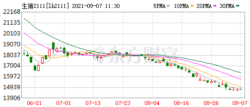 2021.9.7-今日猪价3涨13跌，养猪头均亏656元预计或继续下滑，温氏种猪与安佑签订合作协议，唐人神要在广东做大产业规模，正虹8月生猪销量环增83%