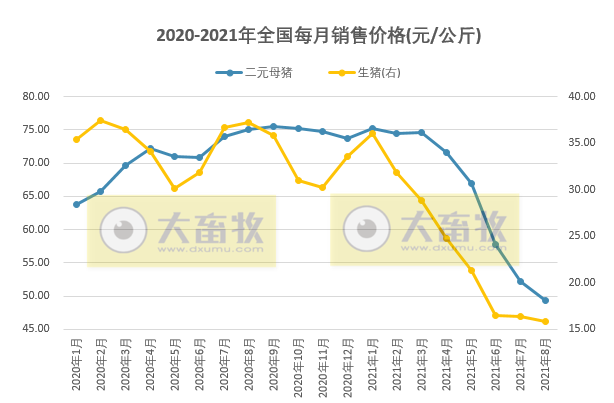 （完整版）2021年8月生猪行业数据汇总