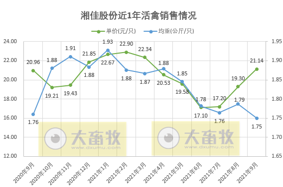活禽市场9月迎来盈利，温氏、立华和湘佳9月和前三季度销售数据出炉