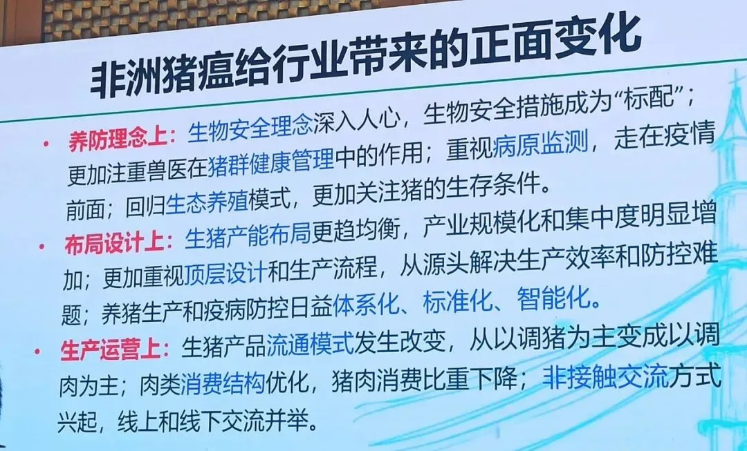 仇华吉在李曼大会上的主题报告《非洲猪瘟带给我们的反思》