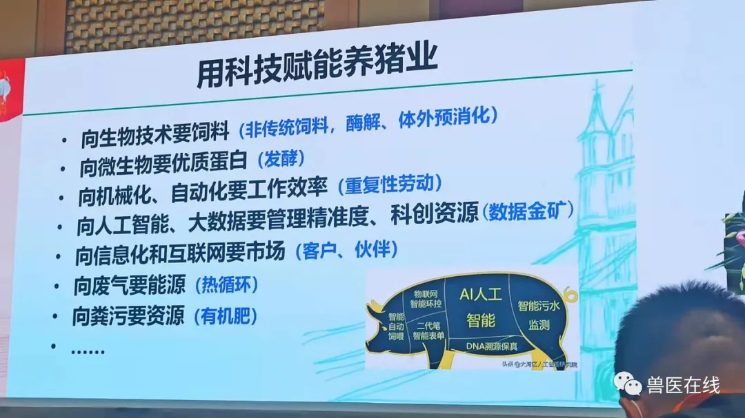 仇华吉在李曼大会上的主题报告《非洲猪瘟带给我们的反思》