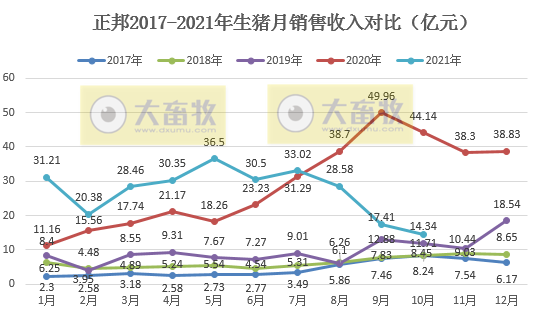 正邦科技:10月低价抛售仔猪,商品猪低至5.3元/斤,单月收入近21个月新低
