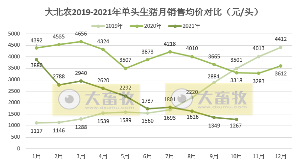 大北农:10月生猪销量和价格环比均上涨,能繁母猪存栏与最高相比减少三分之一