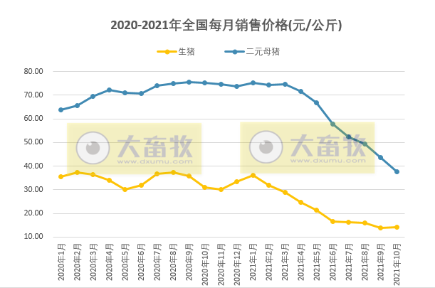 2021.11.29-今日猪价止涨转跌,母猪和仔猪价格持续下跌7个月,跌幅50%和75%;正邦五年实现3000亿挺进世界500强;英国每周成千上万头健康生猪遭扑杀?