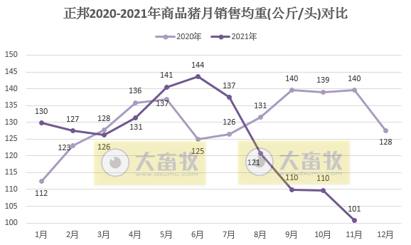 正邦科技：生猪销量和收入连续4个月下跌，11月仔猪销量环增87.4%，商品猪均重创新低