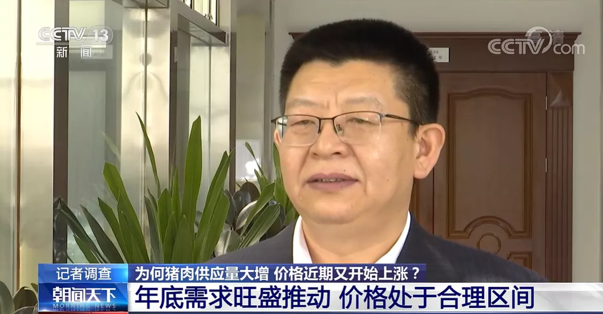 农业农村部：生猪产能仍惯性增长 元旦春节期间猪肉供应有保障