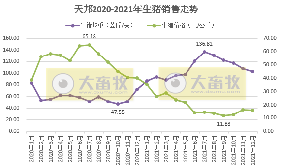 天邦股份2021年度业绩预告及生猪销售情况