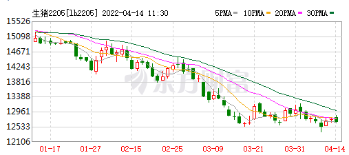 2022.04.14-今日猪价全国大面积上涨,猪价拐点临近?豆粕价格大幅下跌至4500元以下;海大1季度养猪亏损3亿元