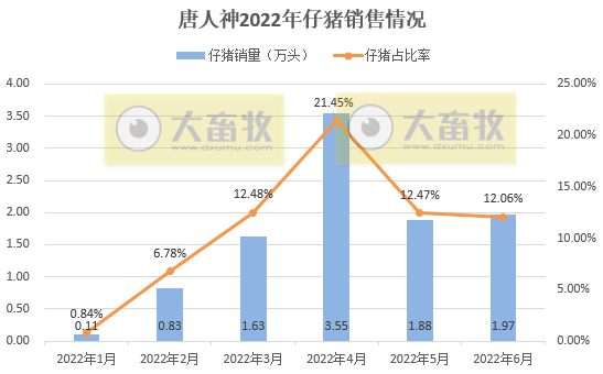 16家上市猪企2022年6月及上半年生猪销售业绩和生产指标PK