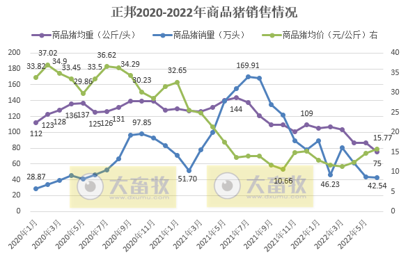正邦科技:上半年预亏38亿元-46亿元——2022年上半年生猪销售及业绩情况