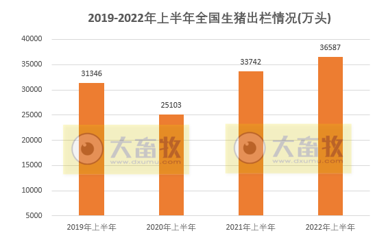 2022年6月及上半年生猪行业数据汇总