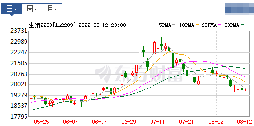 2022.08.13-今日猪价稳中有降，海南上涨至12.3元；猪企7月生猪均价和收入整体上涨，未来猪价趋势如何？正邦被曝繁殖场项目停工的原因