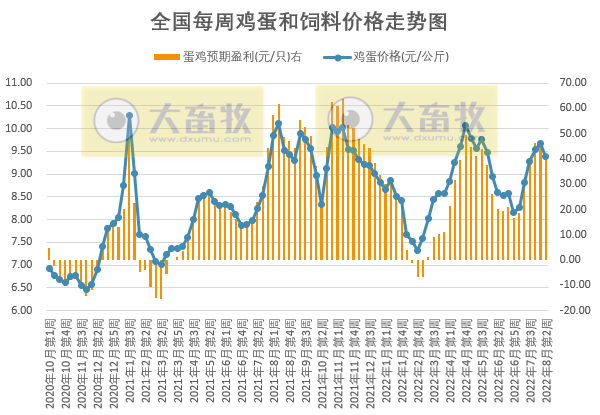 肉鸡价格下降，但盈利有所增长——发改委发布2022年8月第2周生猪和家禽盈利情况及预期