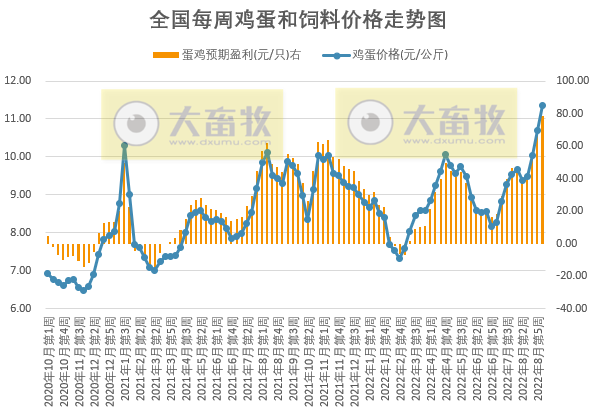 发改委发布2022年9月第1周生猪和家禽盈利情况及预期