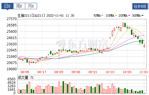 2022.11.01今日猪价，止跌回升，11月迎来开门红