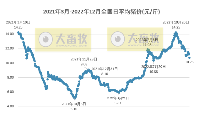 2022.12.09今日猪价