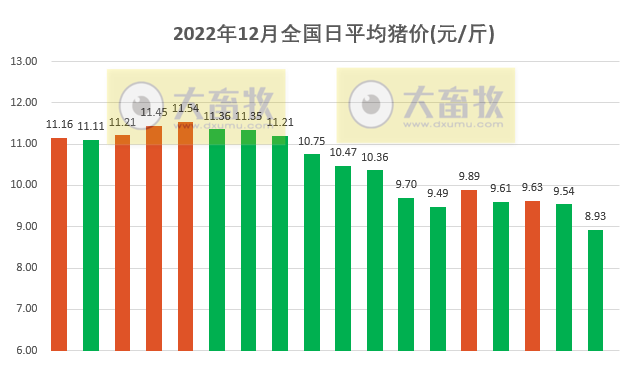 2022.12.18今日猪价