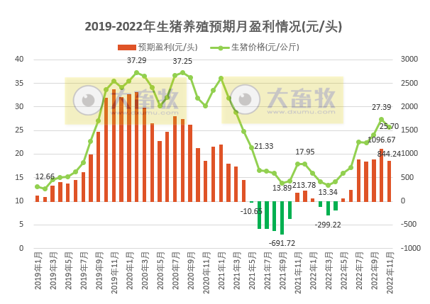 2022年11月生猪行业数据汇总