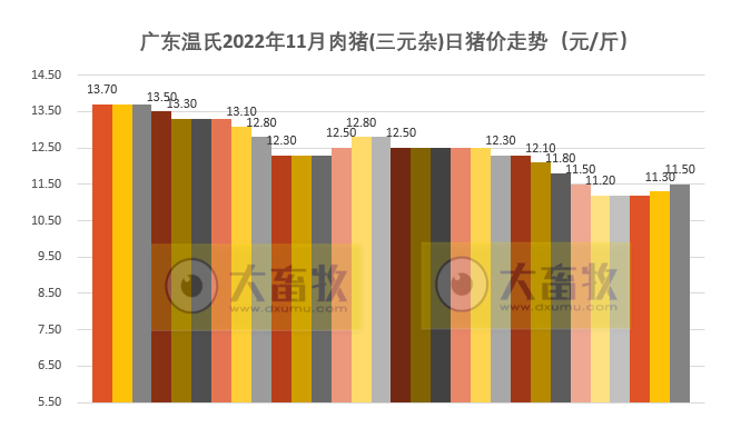 2022年11月生猪行业数据汇总