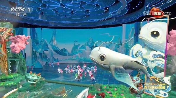 春晚惊艳瞬间——中国上古神兽