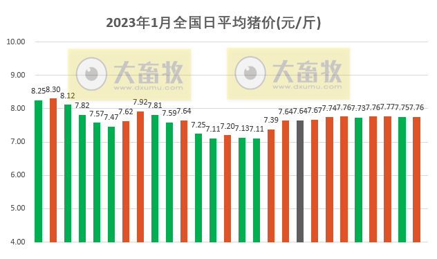 2023.01.27今日猪价