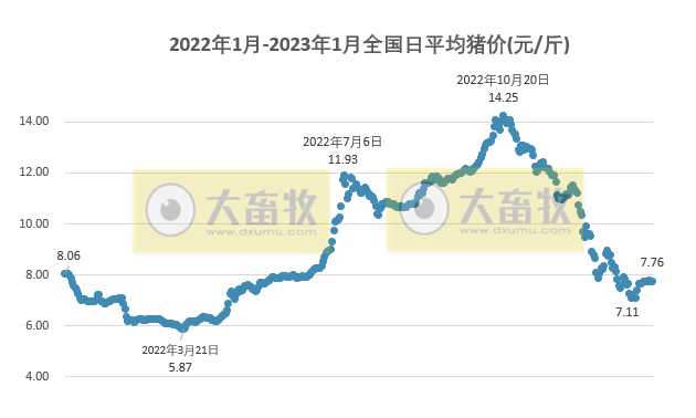 2023.01.27今日猪价