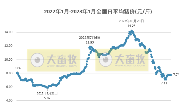 2023.01.28今日猪价