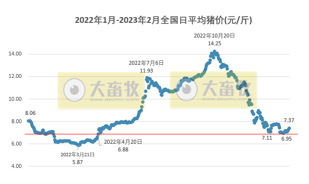 2023.02.14今日猪价