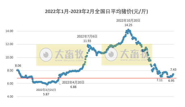 2023.02.15今日猪价