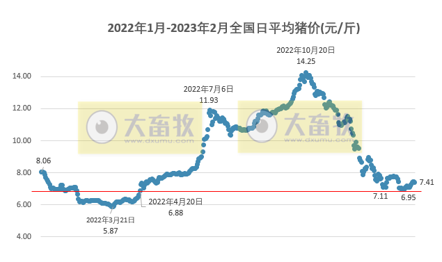 2023.02.17今日猪价