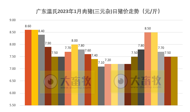 2023年1月生猪行业数据汇总