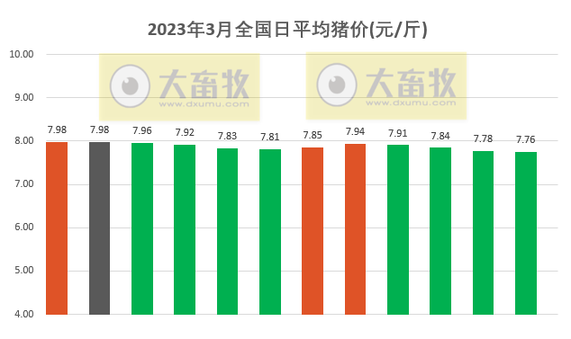 2023.03.12今日猪价