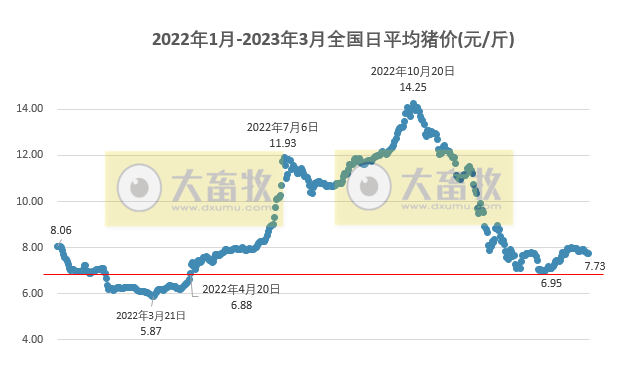2023.03.13今日猪价