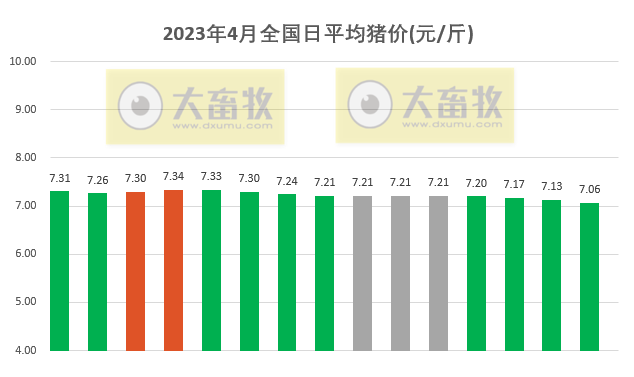 2023.04.15今日猪价