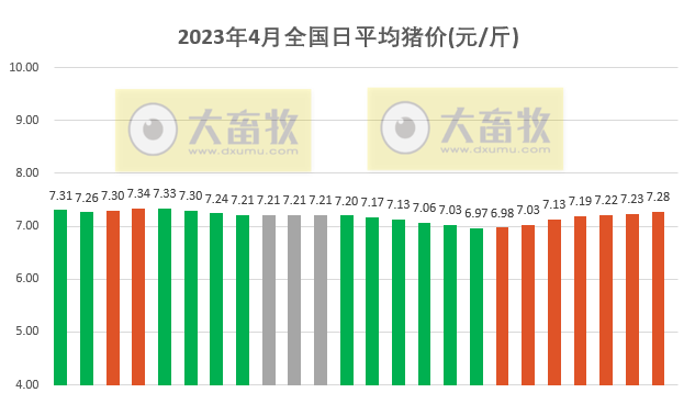 2023.04.24今日猪价
