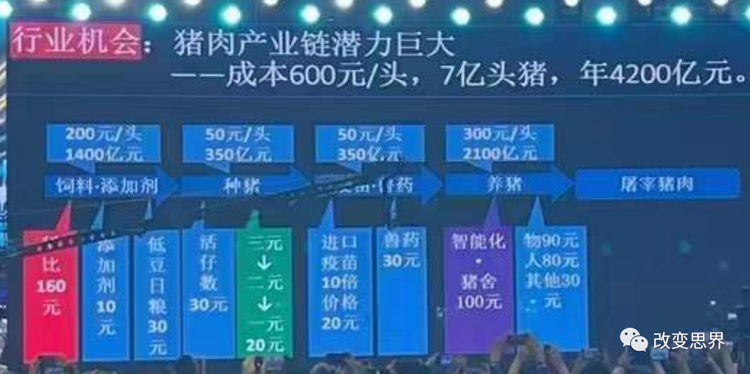 牧原秦英林：公司生猪饲养还有600元的成本空间，数字化信息每天产生10亿条数据