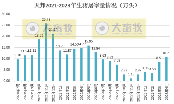 天邦食品:前4个月仔猪销量约17万头同增8倍多,1季度亏损6.6亿元,下调今年生猪出栏目标