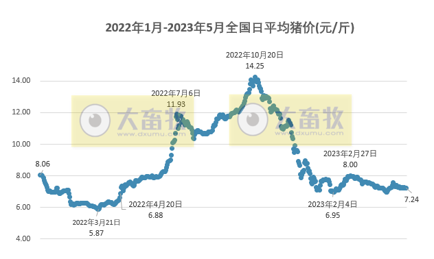 2023.05.14今日猪价