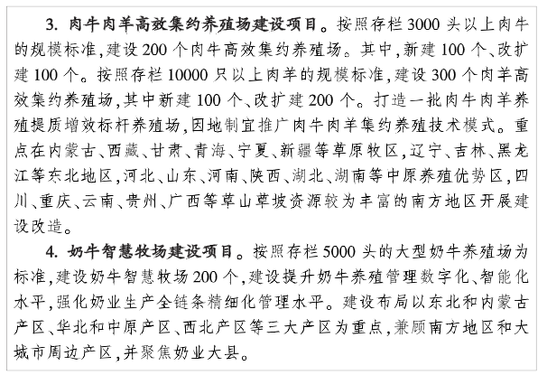 国家四部委发布《现代设施畜牧建设专项实施方案（2023—2030年）》