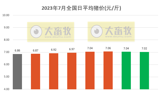 2023.07.08今日猪价
